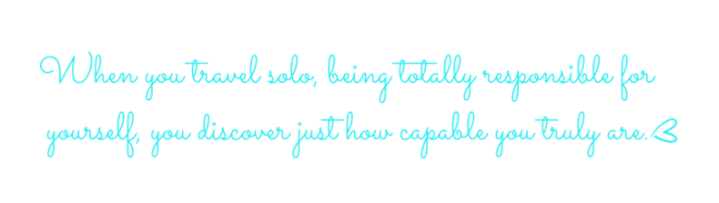 solo travel quote